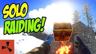 SOLO RAIDING a CLAN FARM BASE and also MY ANOYING NEIGHBORS! | Rust Solo Survival S37E04 | TRAP BASE