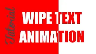 How to make Wipe Text Animation on Android | Tutorial by Tech Gadgets Xp