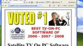 Watch Over 3000 Channels of Satellite Tv on Your PC