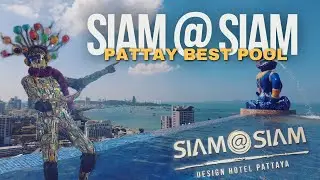 The best infinity pool in Pattaya: Siam@Siam Design Hotel.