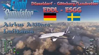 MFS 2020 - Düsseldorf (EDDL) - Göteborg/Landvetter (ESGG) - Airbus A320neo - Lufthansa