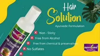 Nuvotone Hair Enhancer Lotion | 100% Natural Hair Care Solution.