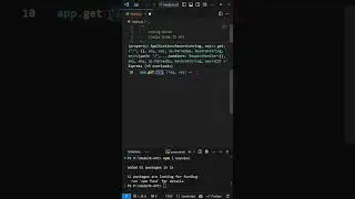 Create a NodeJS REST API 60 Seconds - JavaScript Tutorial