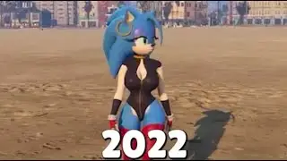 Evolution of Female Sonic 2022