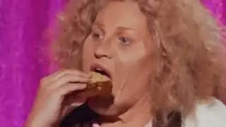 RuPaul stuggling to understand a british accent