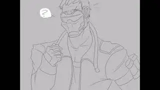 Reaper is sad {Overwatch comic Dub}