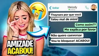O REAL MOTIVO DA MELODY TER ME BLOQUEADO! #THAYRESPONDE