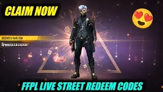CLAIM NOW FFPL BUNDLE | FFPL LIVE STREAM REDEEM CODE TODAY | TODAY REDEEM CODES FREE FIRE