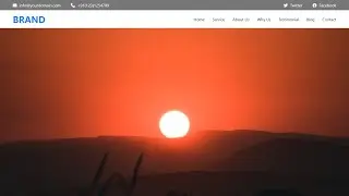Double Navigation Bar using Html and Css  | sticky navbar