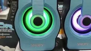 Işıklı RGB HOPARLÖR SES KONTROL