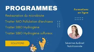 Presentation of the programs / Restore your microbiota / Treat SIBO or IMO