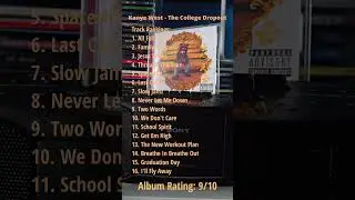 Kanye West - The College Dropout Album Ranked #kanyewest #ye #yeezy #cds