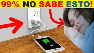 Mira que pasa si dejas tu celular cargando toda la noche!