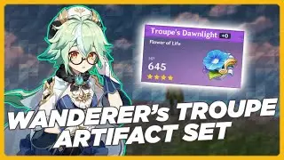 WANDERER'S TROUPE SET - GENSHIN IMPACT ARTIFACT SET SERIES