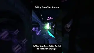 New SCARAB BOSS BATTLE Added To Halo 2! #halo #halomcc #halomods