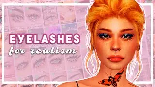 The BEST Sims 4 CC Eyelashes | Over 50 3D Eyelashes | Sims 4 CC Links