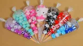 Making Slime with Piping Bags! Most Satisfying Slime Video★ASMR★#ASMR #PipingBags