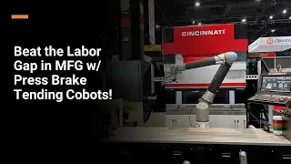 Beat the Labor Gap with Press Brake Tending Cobots