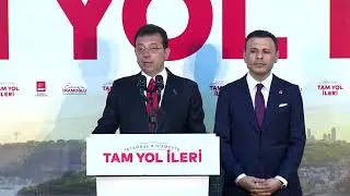 İmamoğlu'ndan ilk açıklama: "Şu an görmüş olduğumuz fotoğraf bizi ziyadesiyle memnun etmekte"