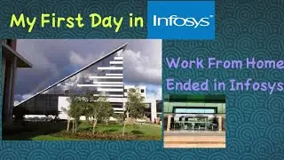 Work from home ended in Infosys| My First day in office @THETECHSUBHA