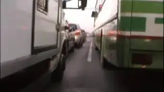 Warsaw traffic / Warszawskie korki - (Radzymińska)