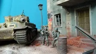 Normandy 1944 Tiger 211 1/35 Diorama