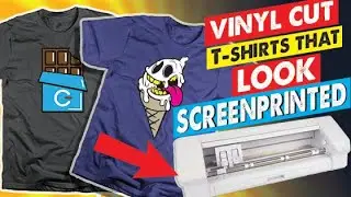 Make Your Vinyl Cut T-shirt look Just Like Screen Printing