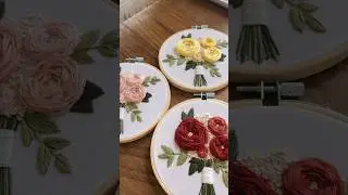 Easy Embroidery Kits with Heat Erasable Ink 
