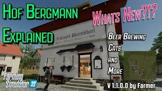 ❓ FS22 Hof Bergmann Explained ❓ What's new in 1.1.0.0 of Hof Bergmann