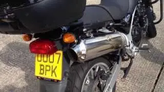 Genuine Exhaust Upgrade on Triumph Tiger 955i