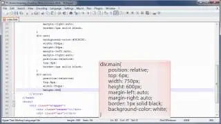 1.7 HTML5 and CSS3: Adding Main Content Area