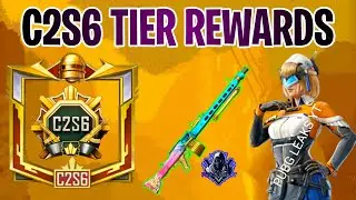 C2S6 TIER REWARDS | PUBG C2S6 TIER REWARDS