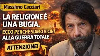 Massimo Cacciari: Religion is a lie. This is why we're so close to total war.