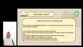 The Suggestopedia Method on Writing English