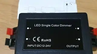 Mounting a LED Controller Dimmer in my RV