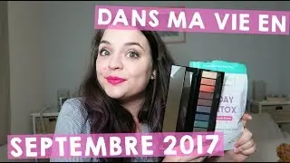 DANS MA VIE EN || Septembre 2017 | Mon premier tatouage, SkinnyMint, HappyKits..