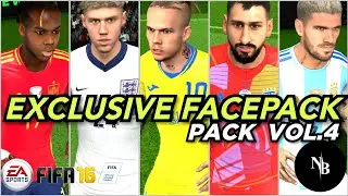 EXCLUSIVE FACEPACK VOL.4 FIFA 16 MOBILE