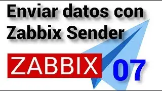 Monitorizar cualquier parametro con zabbix sender 📊