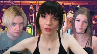 At a bar with Pyrocynical and F1nn5ter...