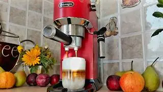 Latte macchiato everyday with DeLonghi Dedica EC685 ✅️