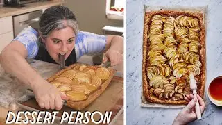 Claire Saffitz Makes an Apple Tart | Dessert Person
