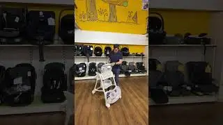 Стільчик для годування CARRELLO CaramelCRL-9501/3 Cloud Grey