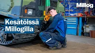 Kesätöissä Millogilla: Ajoneuvoasentaja