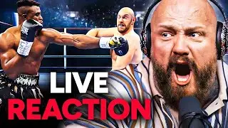 Francis Ngannou DROPS Tyson Fury - Reaction Highlights