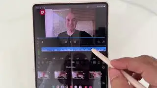 Galaxy Z Fold 4: Editando vídeo com o app LumaFusion no Android com resultados impressionantes