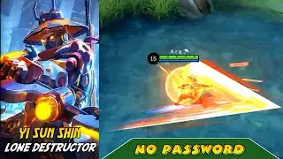 Script Skin Yi Sun Shin Collector Lone Destructor Full Effect No Password Patch Aulus
