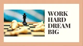 WORK HARD DREAM BIG | BEST MOTIVATIONAL VIDEO FOR LIFE || SIMHA VARMA
