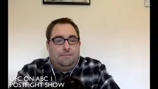 UFC on ABC 1 postfight show