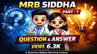 MRB Siddha { Previous Year Questions & Answers } + Explanation @mysteriousmedicosDC