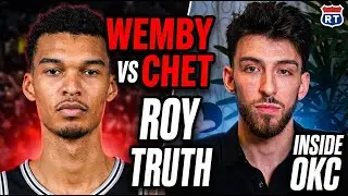 Chet Holmgren Gets Real About Victor Wembanyama and Rookie of the Year